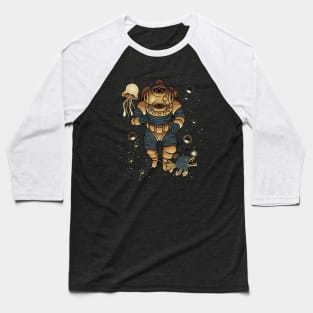 Scuba Diver Universe by Tobe Fonseca Baseball T-Shirt